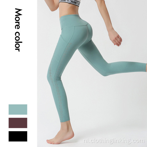 Pocket Dames Athletic Pants Workout Yoga Leggings